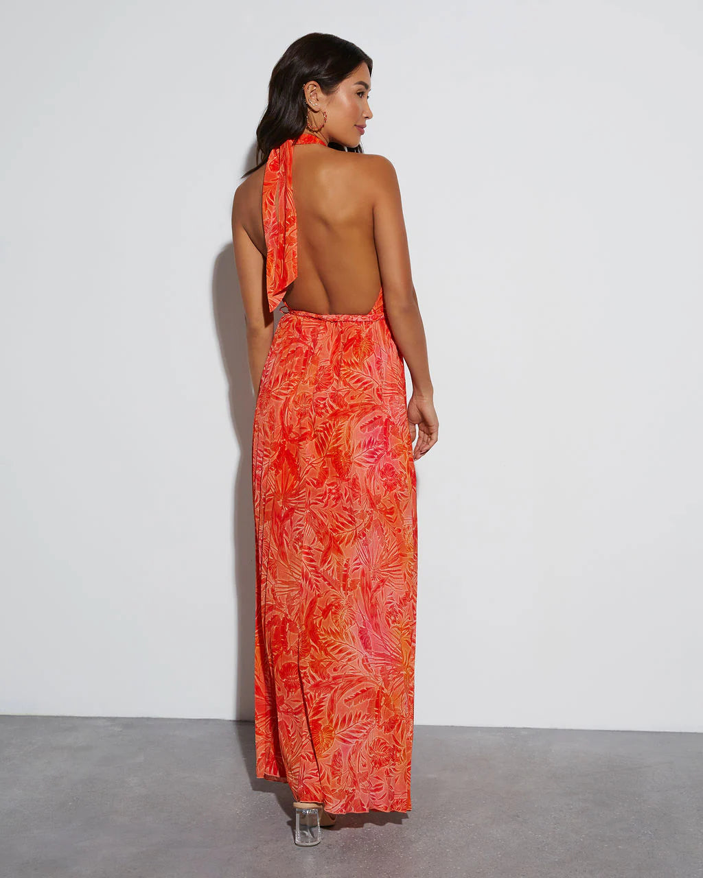 Selenia Halter Maxi Dress