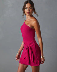 Cabana Life Tie Waist Mini Dress