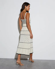 Saltwater Crochet Midi Dress