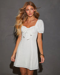 Romantic Date Sweetheart Mini Dress