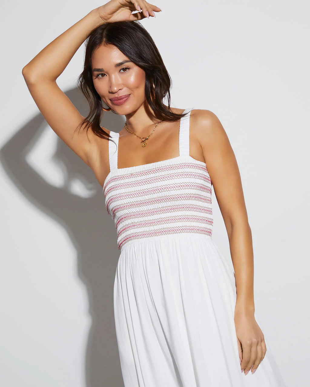 Simply Darling Square Neck Midi Dress