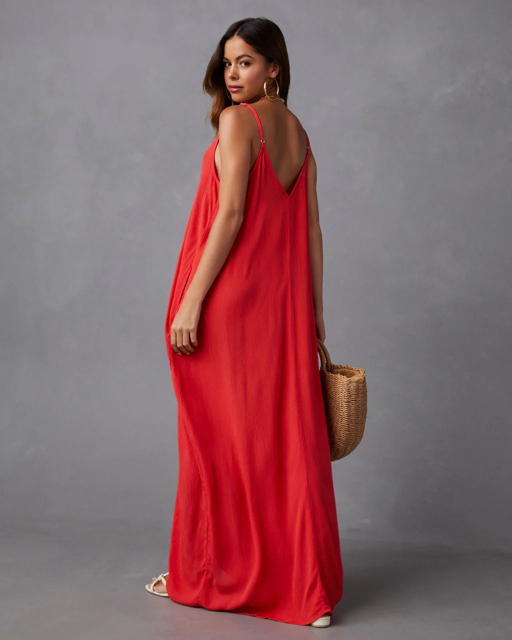 Olivian Pocketed Maxi Dress