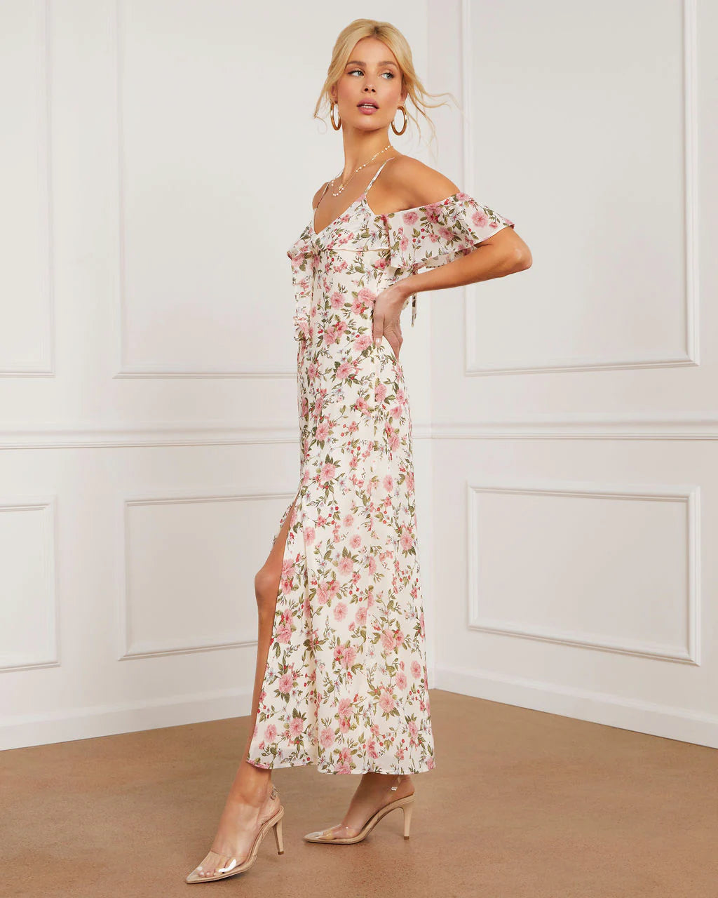 Marissa Floral Midi Dress