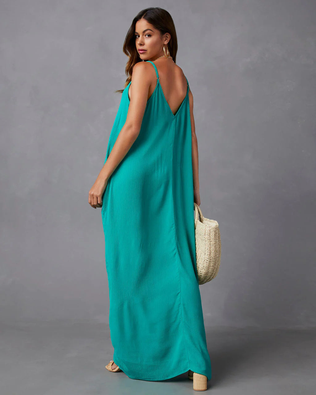 Olivian Pocketed Maxi Dress