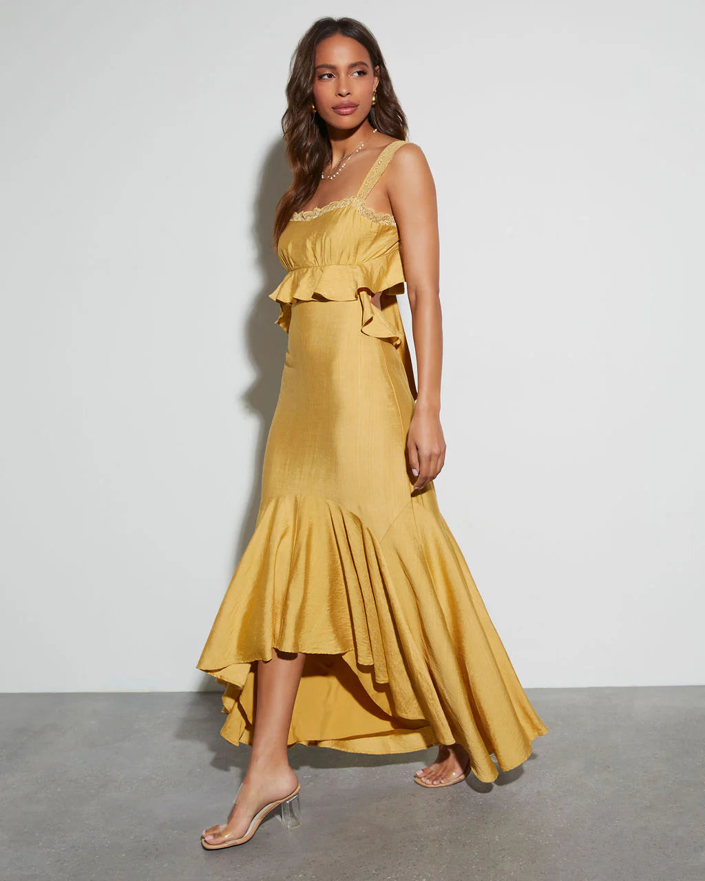 Luminous Sun Maxi Dress