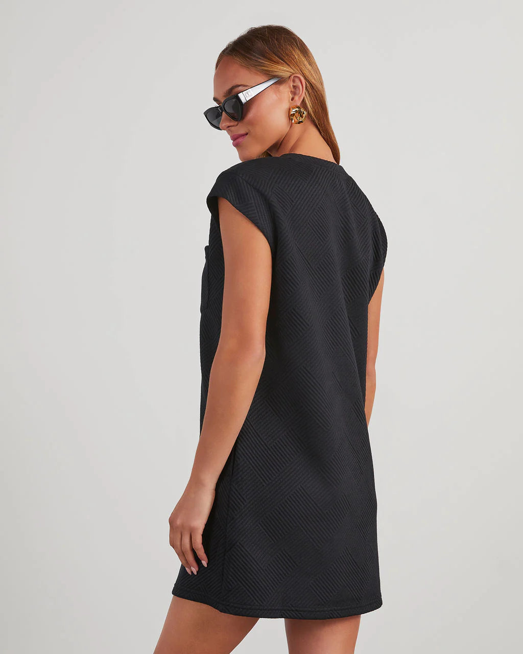 Colby Sleeveless Mini Shirt Dress