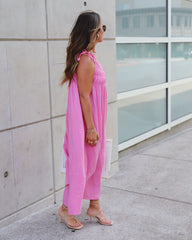 Sophie Cotton Smocked Pocketed Maxi Dress