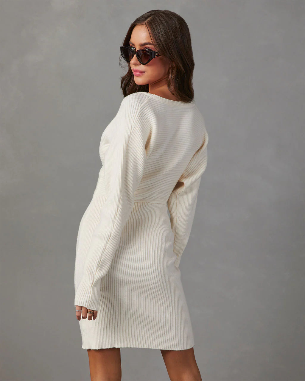 Constance Bodycon Mini Sweater Dress