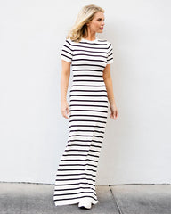 Essential Striped Maxi Dress