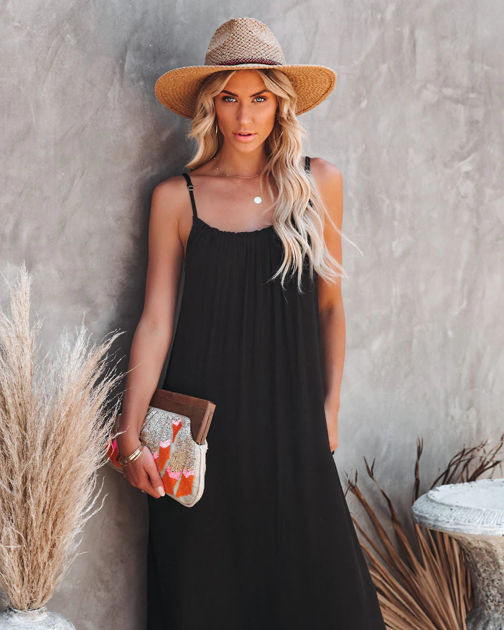 Gardenia Pocketed Maxi Dress