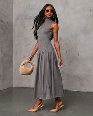 Anything For You Drop Waist Maxi Dress