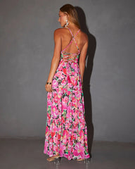 Sheridan Floral Print Maxi Dress