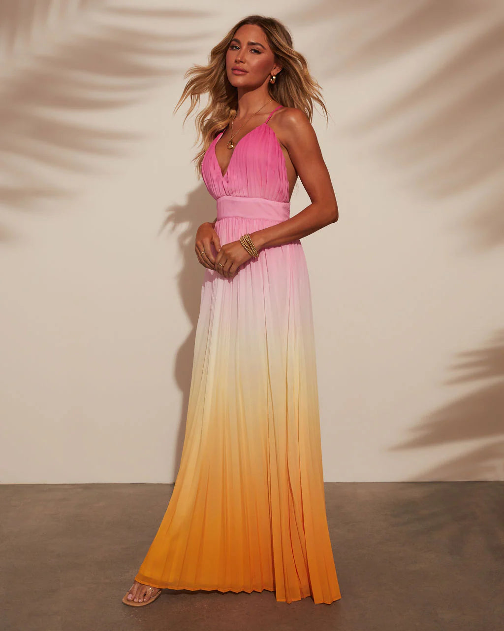 Cora Ombre Maxi Dress