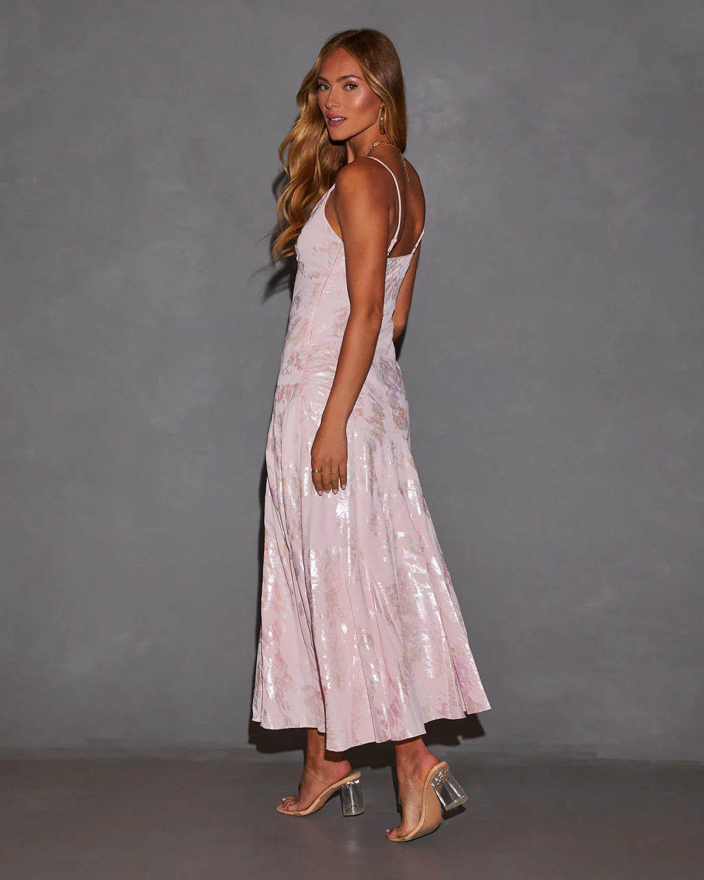 Myla High Shine Midi Dress