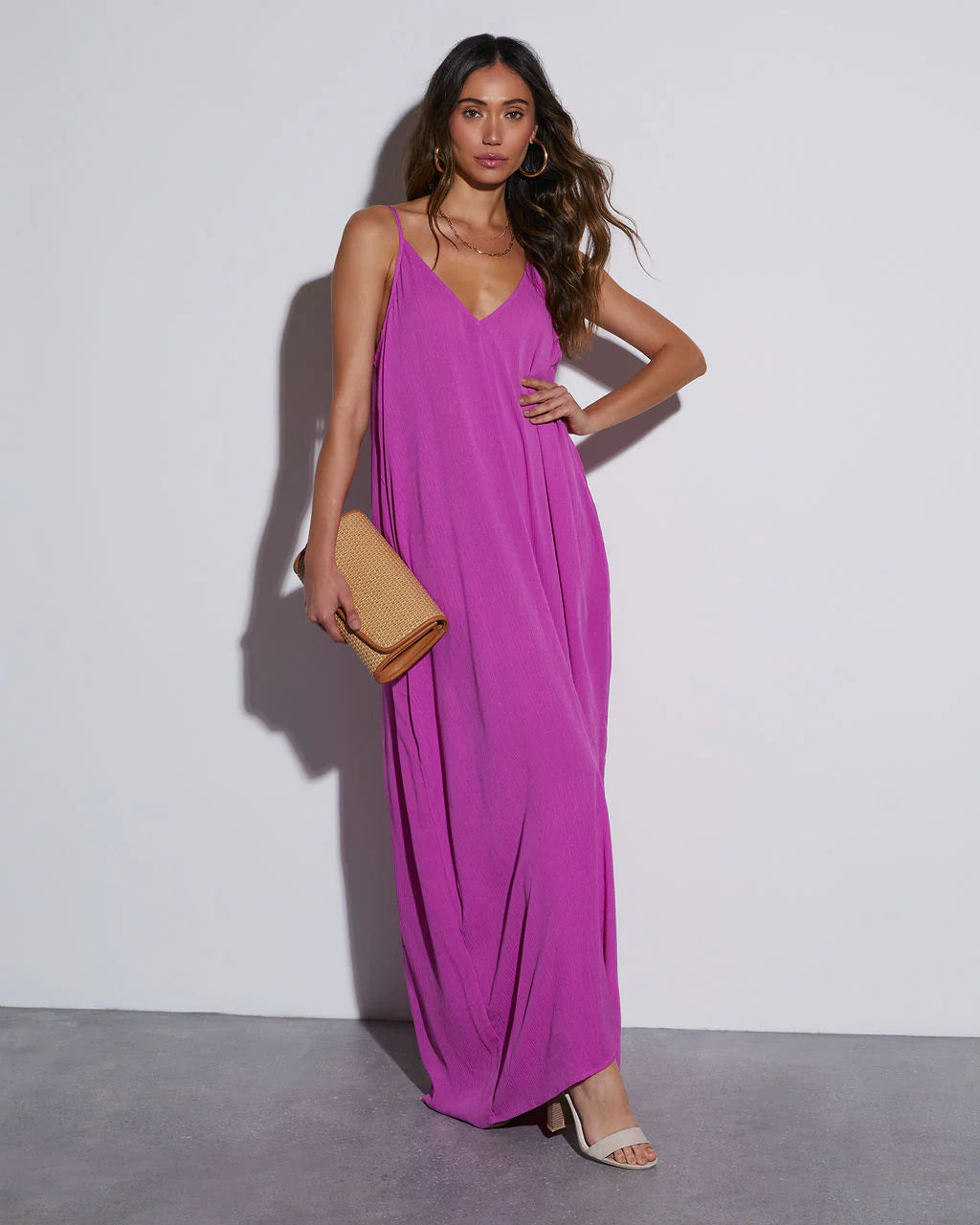 Olivian Pocketed Maxi Dress