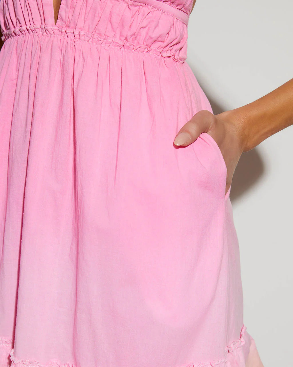 Sherbert Colorblock Maxi Dress