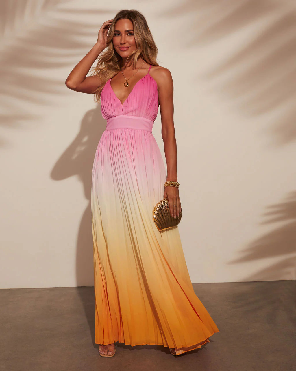 Cora Ombre Maxi Dress