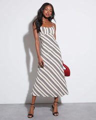 Rhoda Striped Maxi Dress