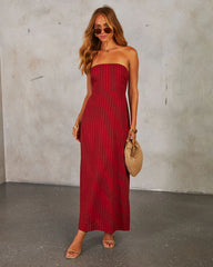 Need You Always Strapless Maxi Dress