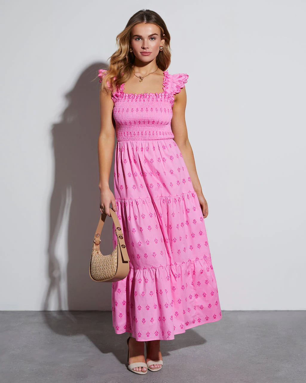 Junie Short Sleeve Maxi Dress