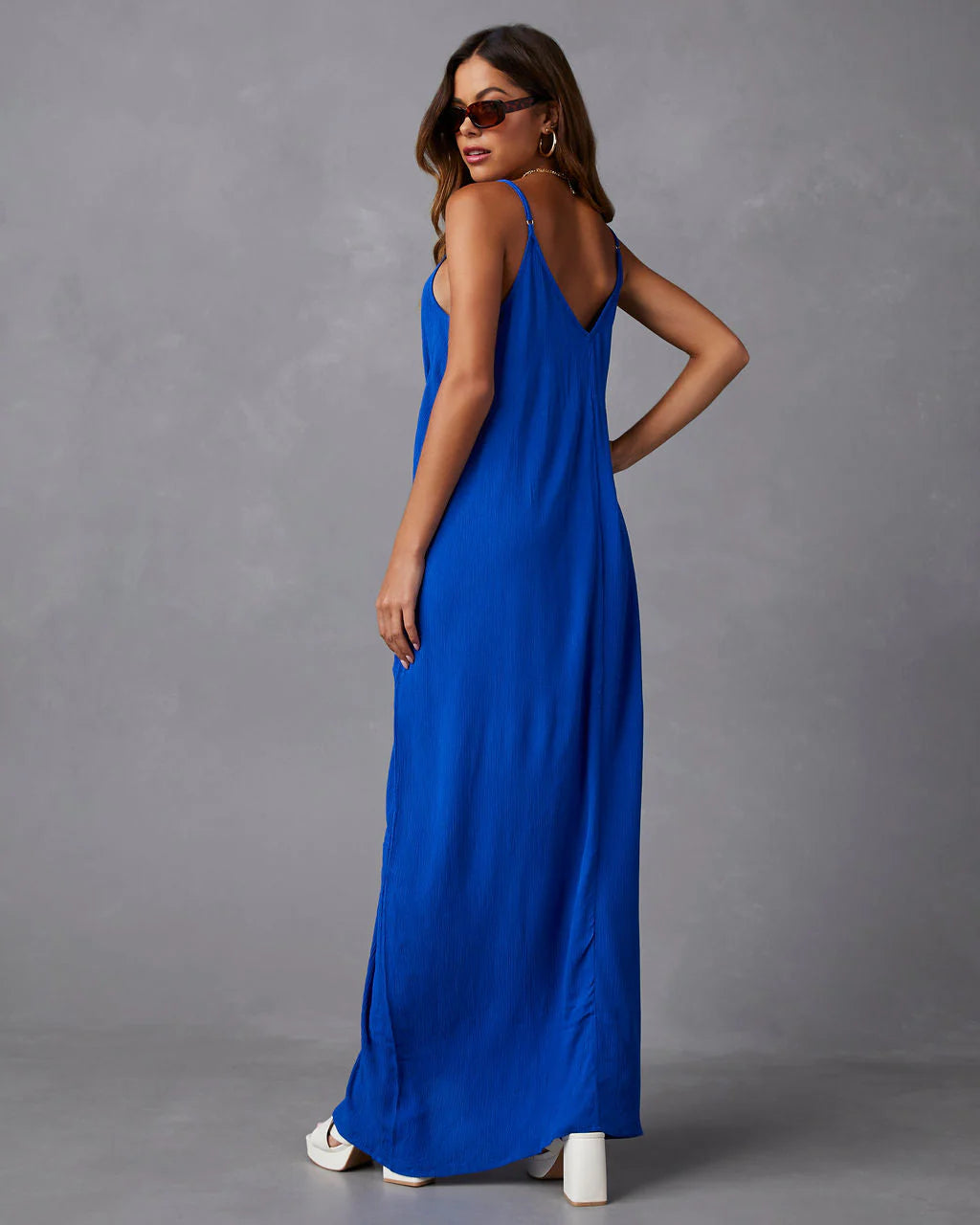 Olivian Pocketed Maxi Dress