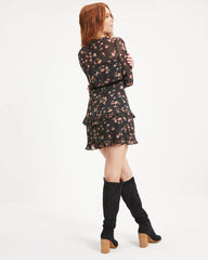 Genesis Floral Tiered Mini Dress