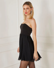 Justina Strapless Mini Dress