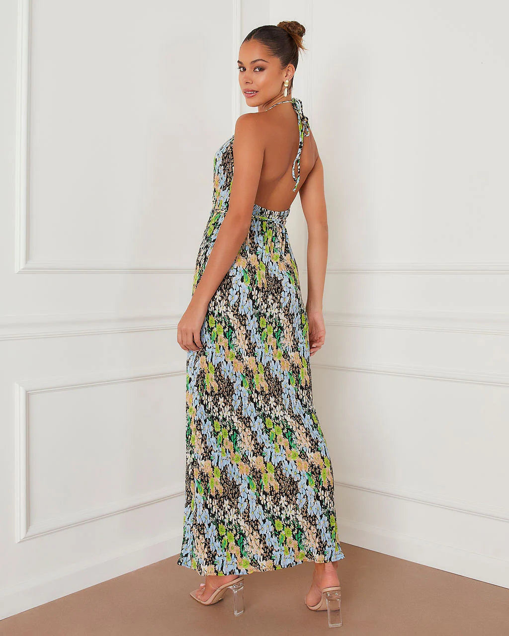 Essence Belted Maxi Dress