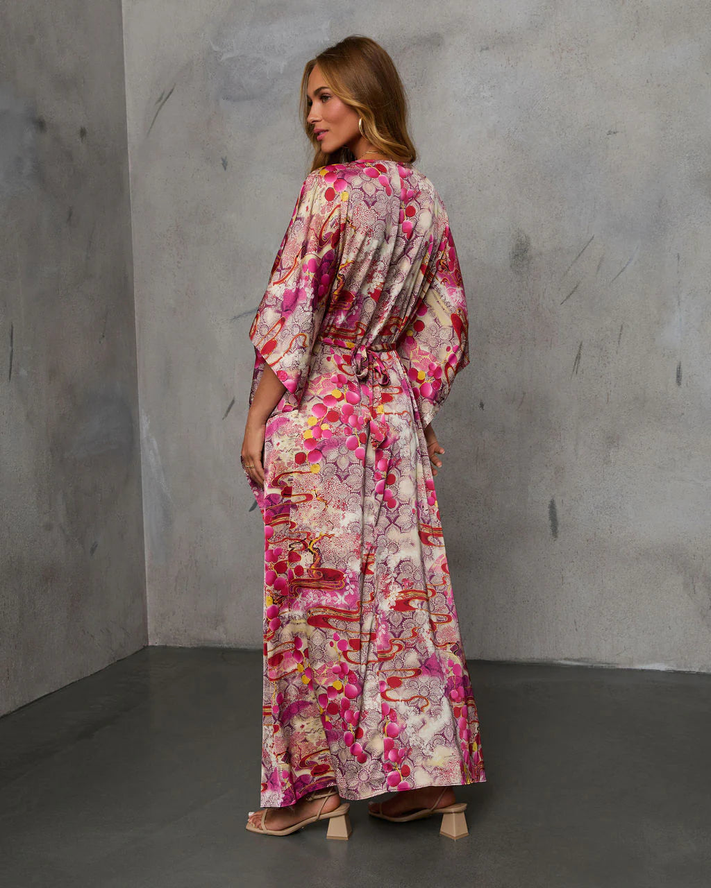 Darling Daisy Kimono Maxi Dress