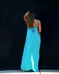 Olsen Slit Maxi Dress