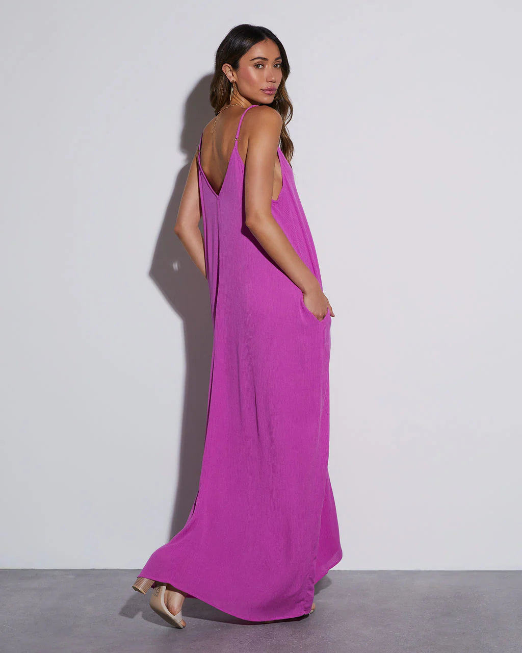 Olivian Pocketed Maxi Dress