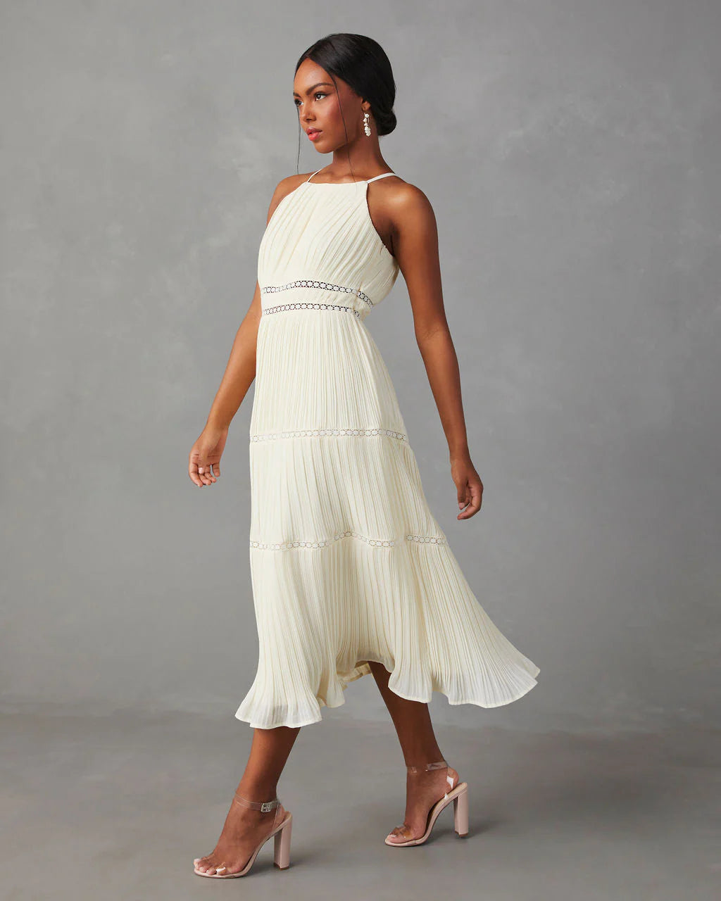 Lucienne Tiered Midi Dress