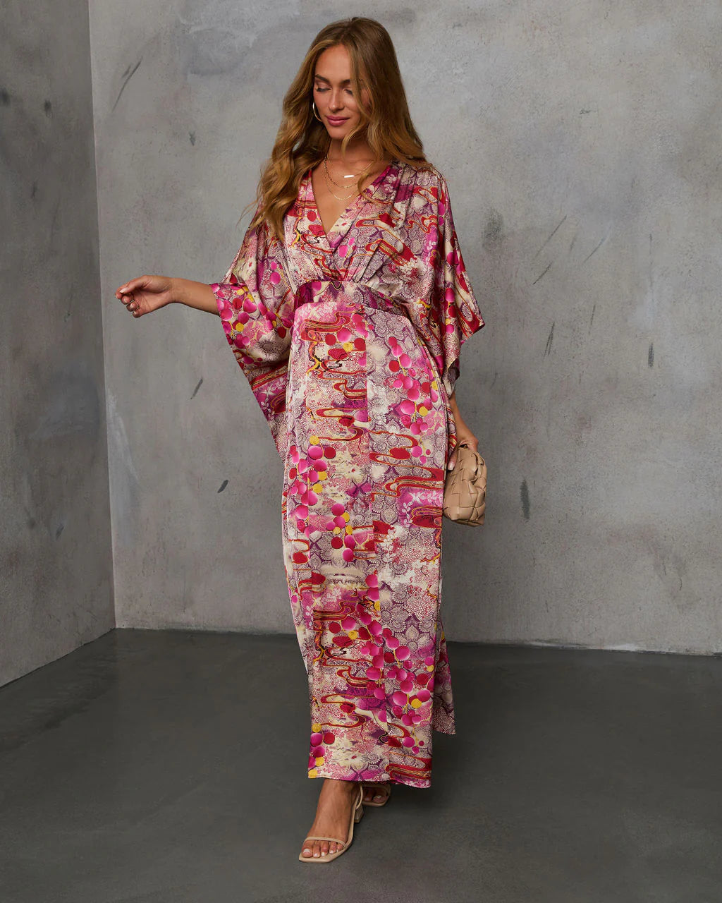 Darling Daisy Kimono Maxi Dress