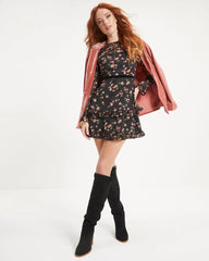 Genesis Floral Tiered Mini Dress