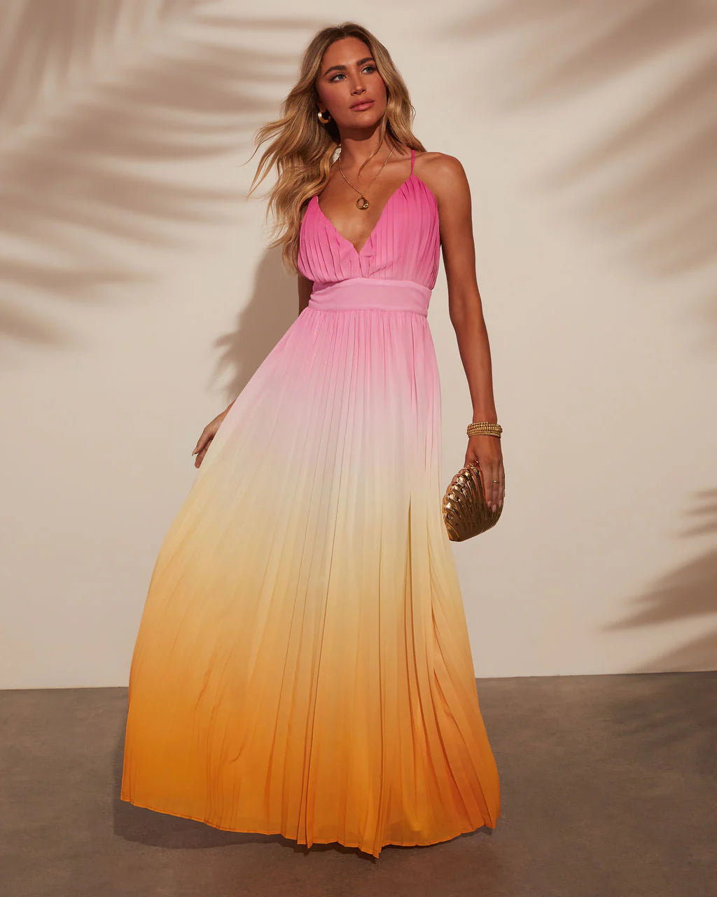 Cora Ombre Maxi Dress