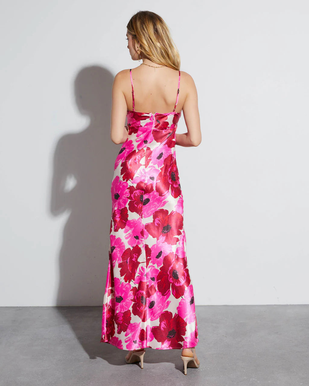 Pretty Lady Slip Floral Maxi Dress