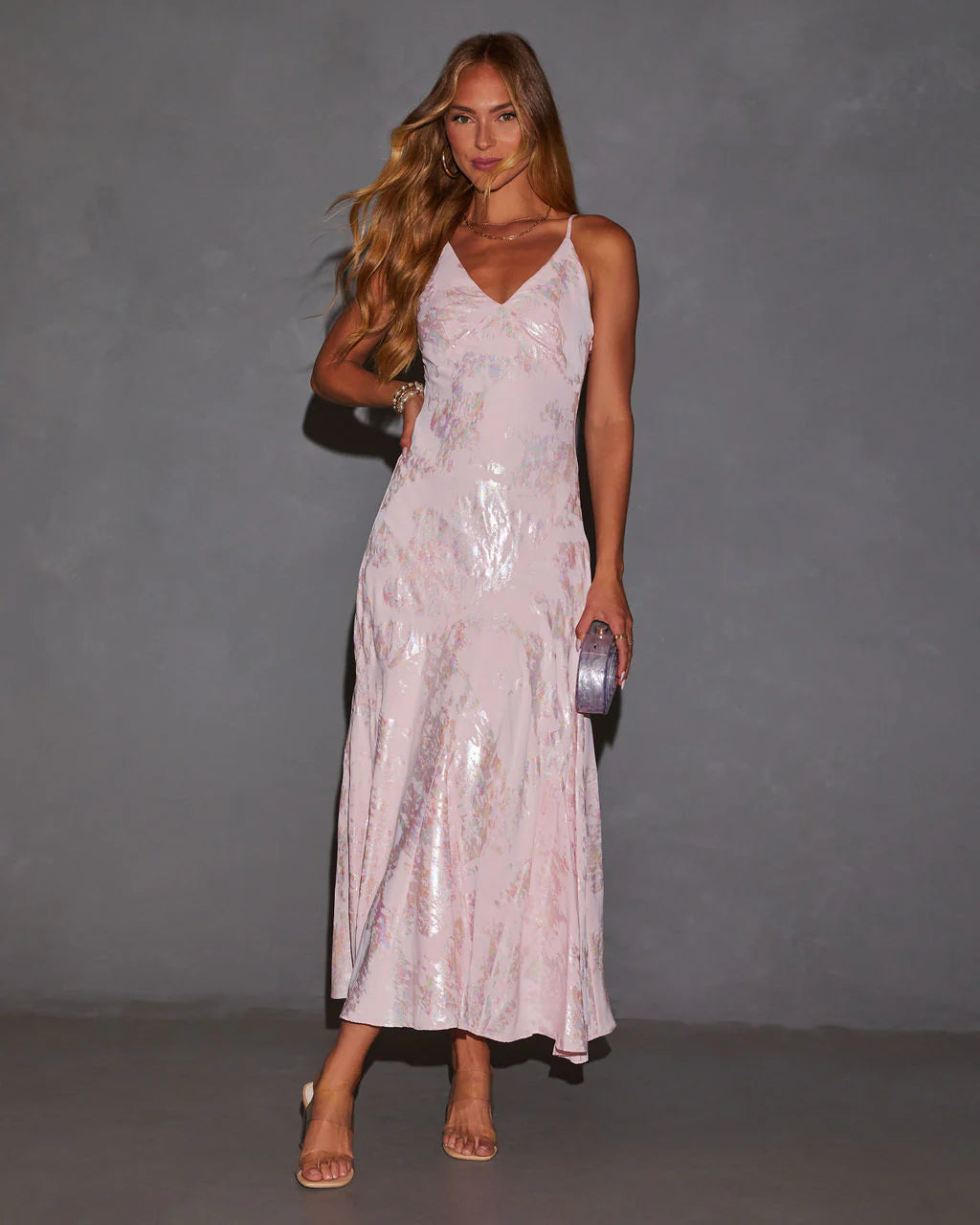 Myla High Shine Midi Dress